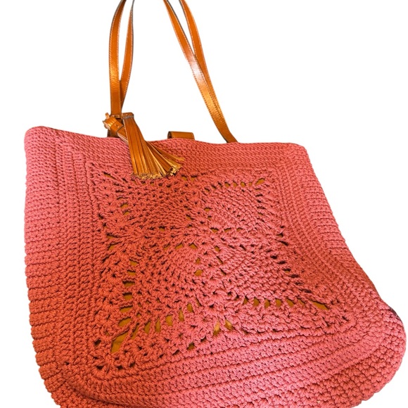 Patricia Nash Handbags - Patricia Nash Crochet Naomi Butterfly Tote